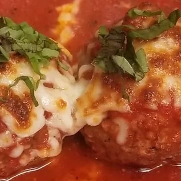 Homemade Meatballs.