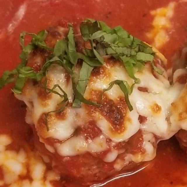 Homemade Meatballs.
